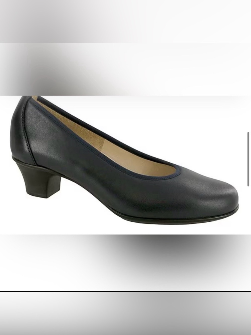 SAS Ladies Milano Dress Pumps in True Navy Shoes NWT